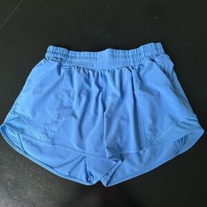Lululemon Hotty Hot High Rise 4” Shorts.  Size 6